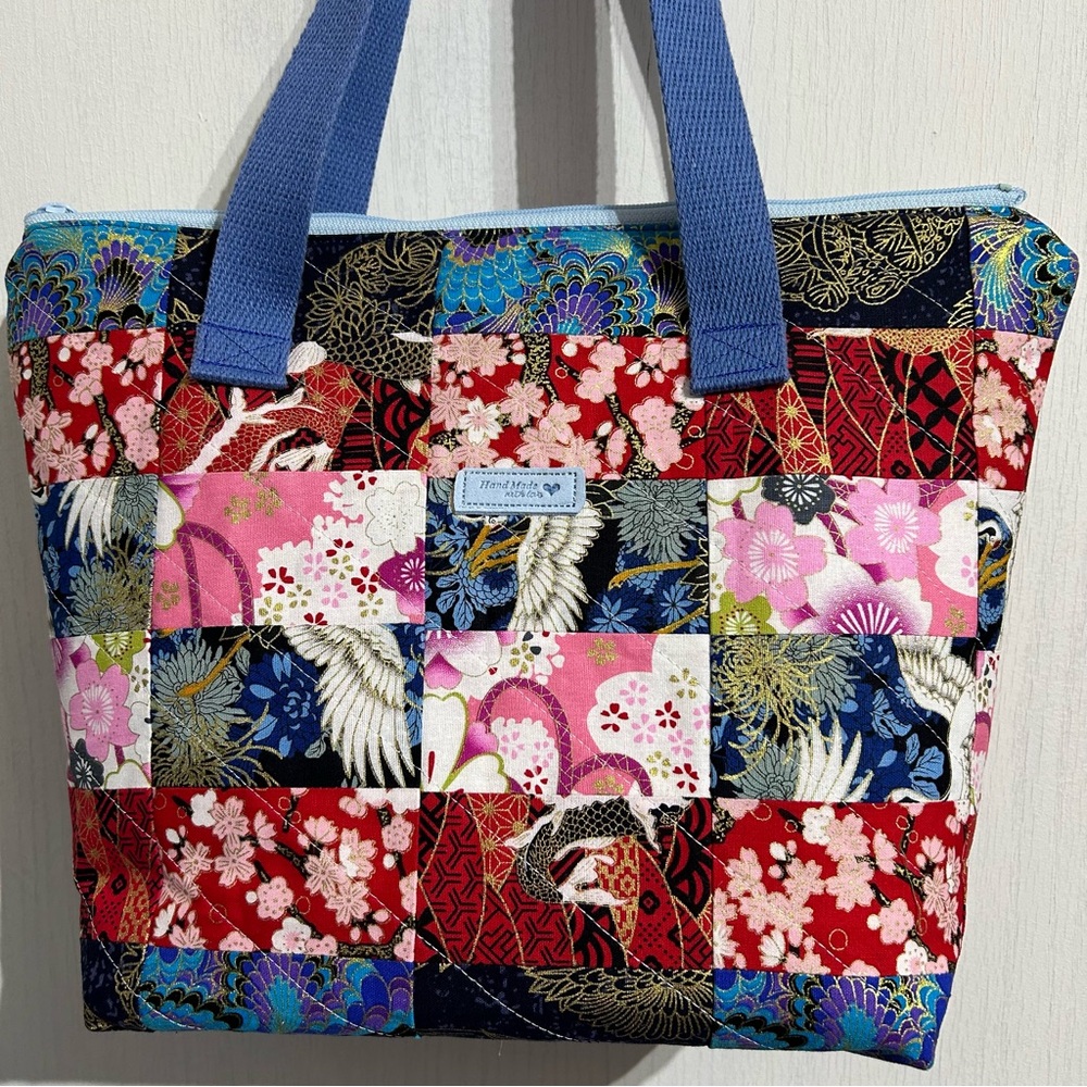 Shoulder bag patchwork tote  purse